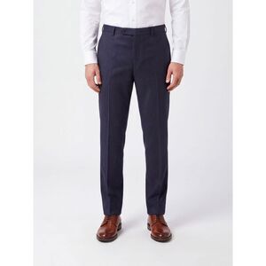 Incotex Men Incotex Slim Fit Wool Flannel Chinos With Off-Centre Closure